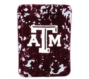 NCAA Texas A&M Aggies Huge Raschel Throw Blanket - AtlanticCoastSports