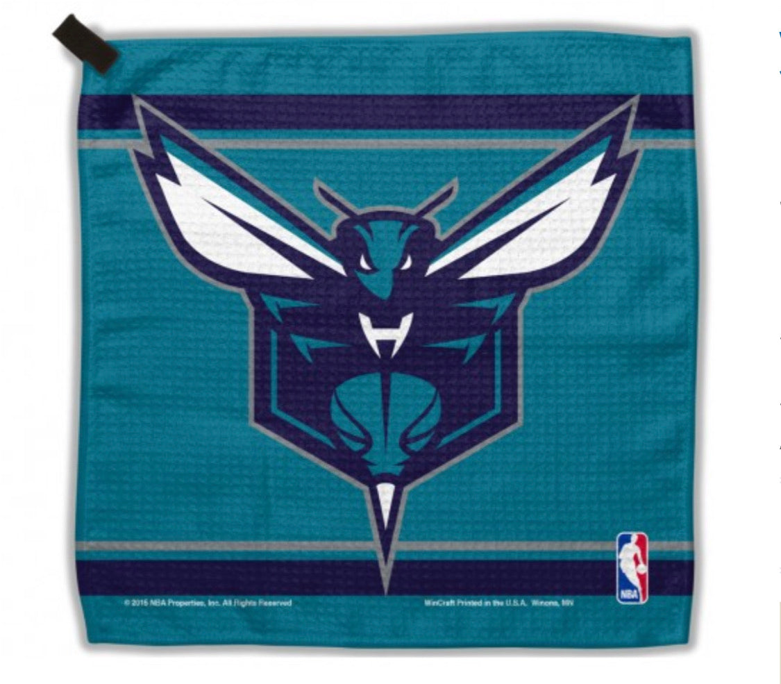 Charlotte Hornets Waffle Golf Towel 13"X13" - AtlanticCoastSports