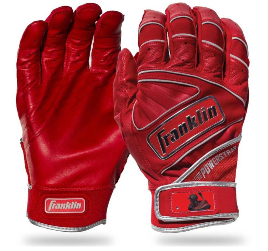 Powerstrap Franklin Chrome Batting Gloves - AtlanticCoastSports