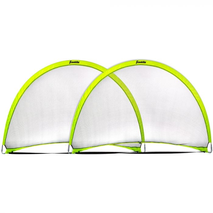 Franklin POP-UP Soccer Goal Set - 2 GOALS - 6' X 4' - AtlanticCoastSports