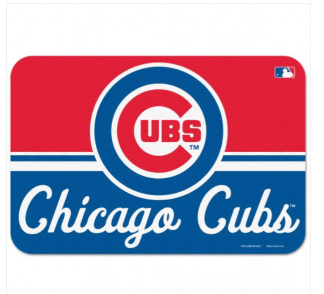 Chicago Cubs Door Mat 20" X 30" - AtlanticCoastSports