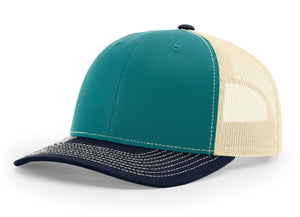 Richardson 112 Twill Mesh Snapback Trucker Caps (EMBROIDERED With your logo) - AtlanticCoastSports