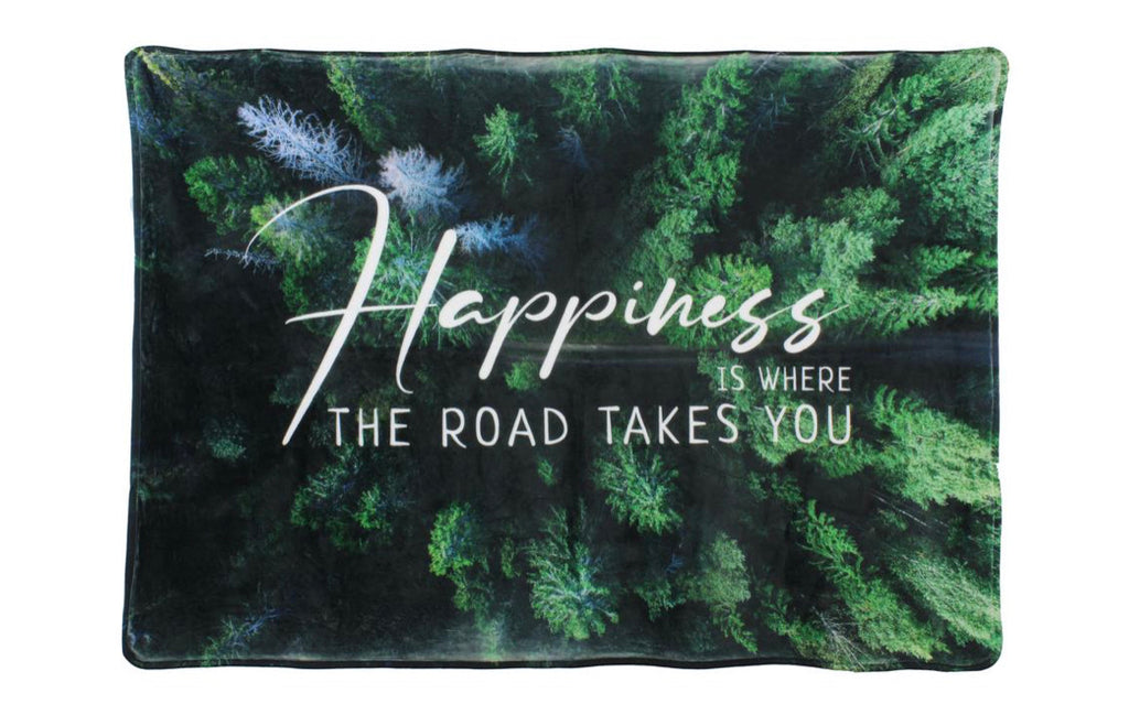 Happiness Throw Blanket - AtlanticCoastSports