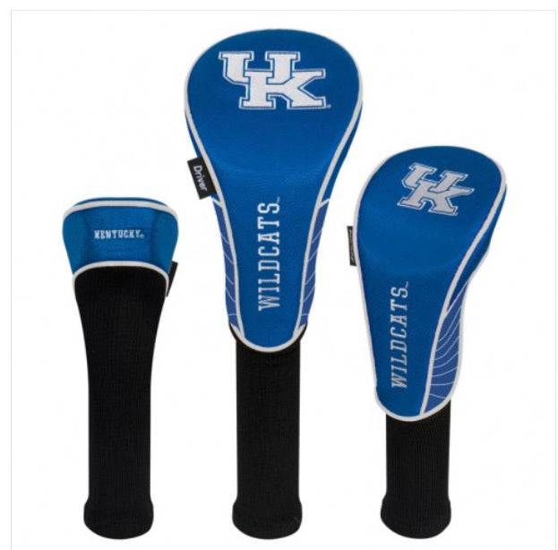 Kentucky Wild Cats Set of 3 Golf Head Covers - AtlanticCoastSports