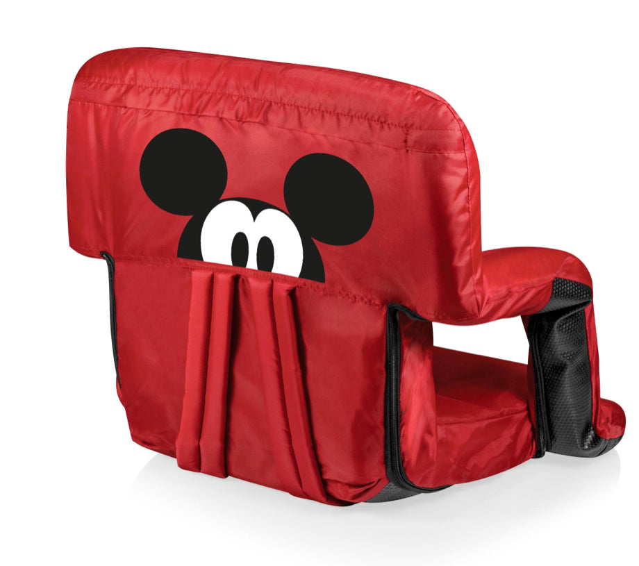 Mickey Mouse Ventura Portable Reclining Stadium Seat - AtlanticCoastSports