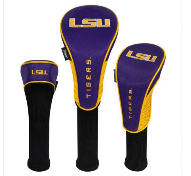 LSU 3 Set Golf Headcover - AtlanticCoastSports