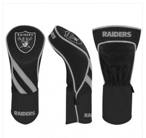 Las Vegas Raiders Golf Driver Headcover - AtlanticCoastSports