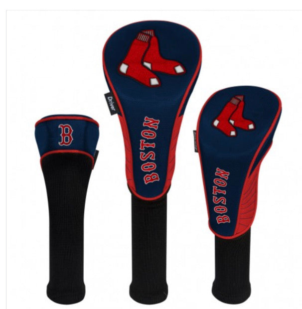 Boston Red Socks 3 set Golf Headcovers - AtlanticCoastSports