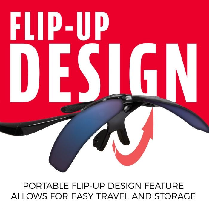 MLB® Deluxe Flip-Up Sunglasses - AtlanticCoastSports