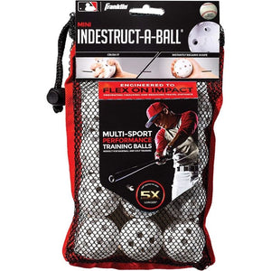 Franklin MLB Indestruct-A-Balls Micro Baseball - 5" - AtlanticCoastSports