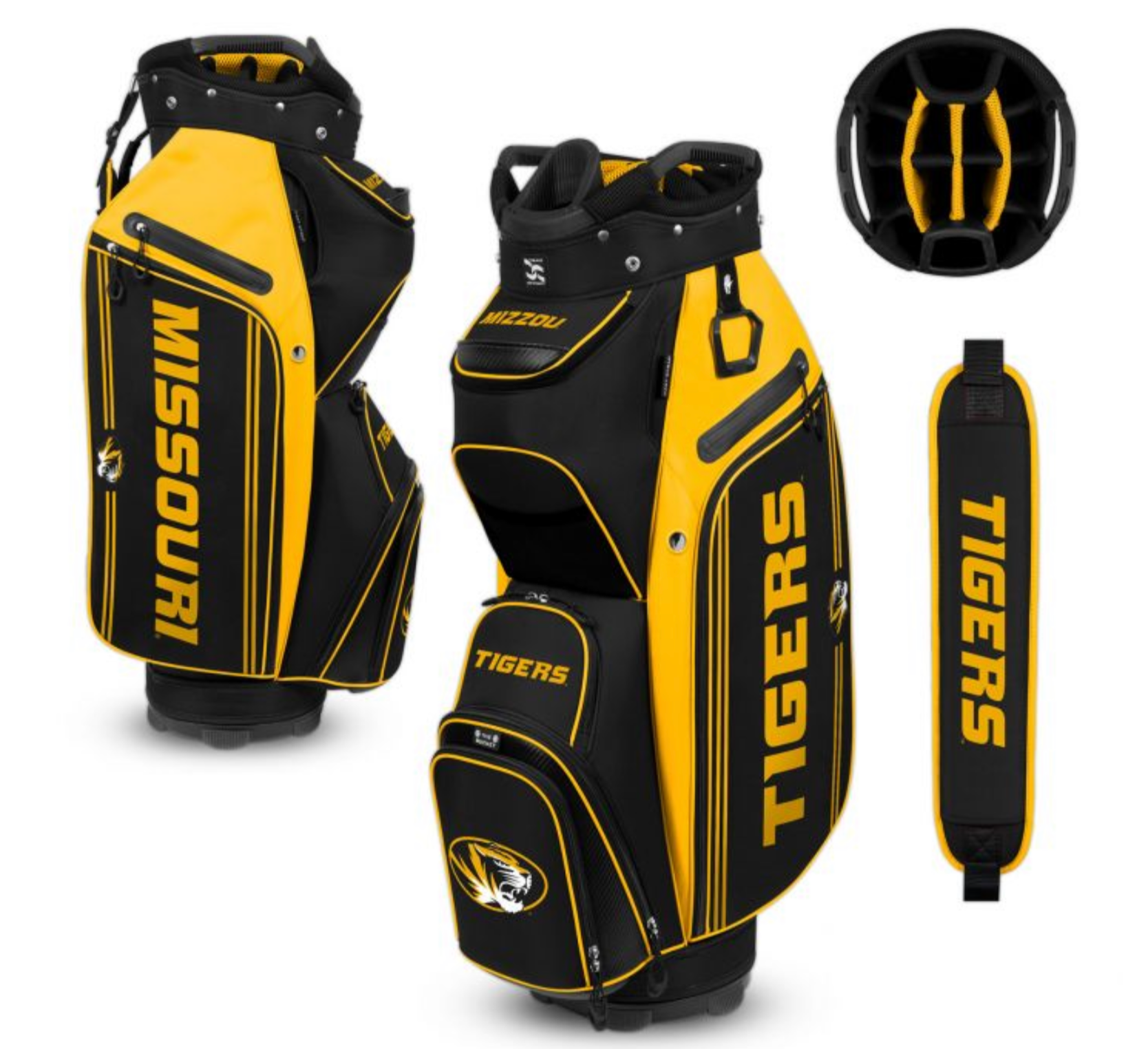 Missouri Tigers Cooler Cart Bag 3 Free Shipping - AtlanticCoastSports