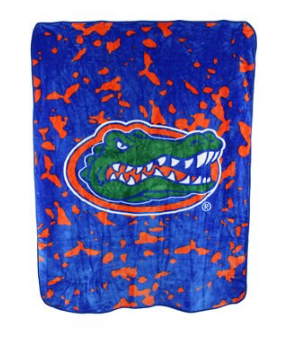 NCAA Florida Gators Huge Raschel Throw Blanket - AtlanticCoastSports