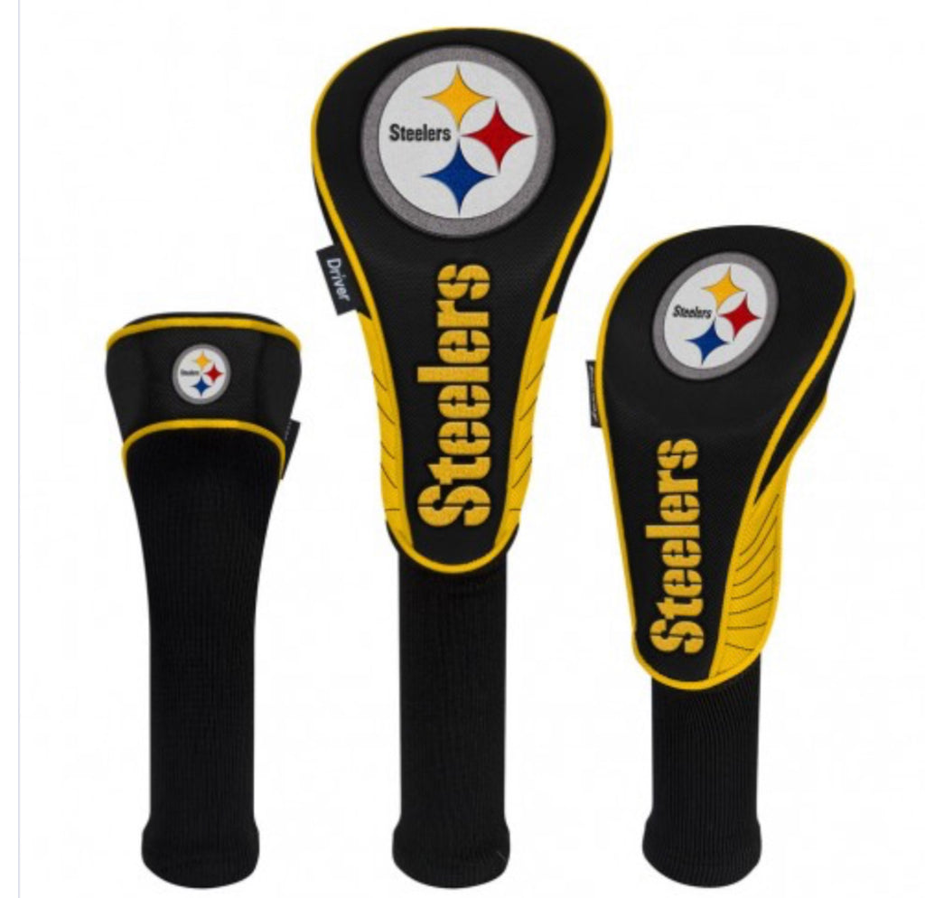 Pittsburgh Steelers HeadCovers Set of 3 - AtlanticCoastSports