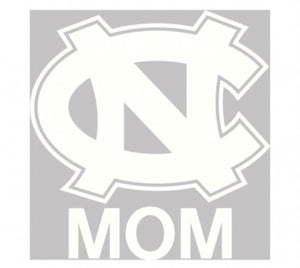 NORTH CAROLINA, UNIVERSITY OF WINDOW DECALS 4" X 6" - AtlanticCoastSports