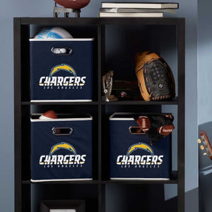Los Angles Chargers NFL® Collapsible Storage Bins - AtlanticCoastSports