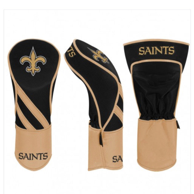 New Orleans Saints Golf Driver Headcover - AtlanticCoastSports