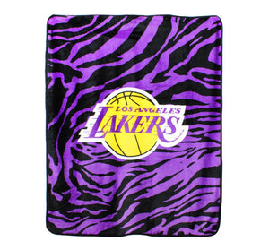 LA Lakers Throw Blanket 50" X 60" - AtlanticCoastSports