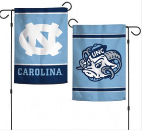 North Carolina Tar Heels Garden Flags 2 Sided 12.5" X 18" - AtlanticCoastSports