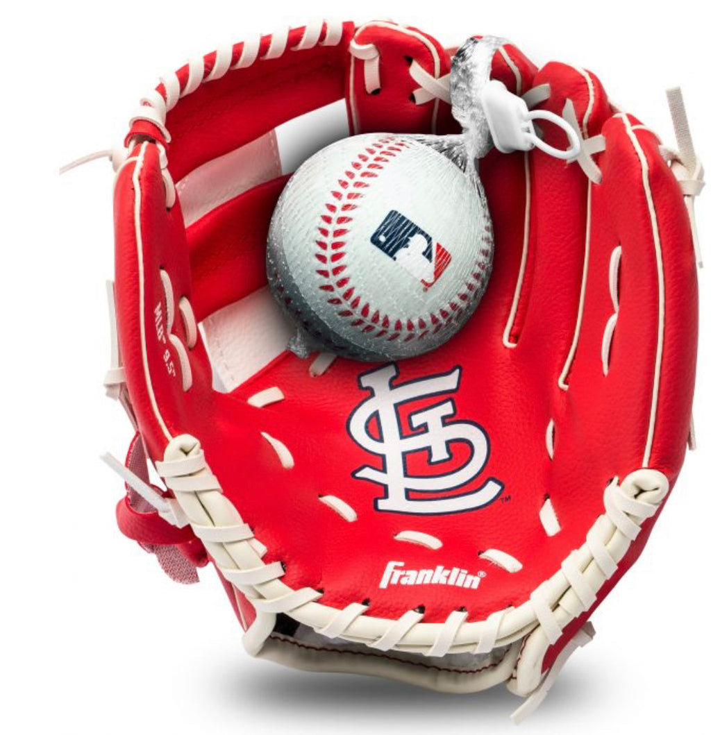 St. Louis Cardinals MLB® Team Glove and Ball Set - AtlanticCoastSports