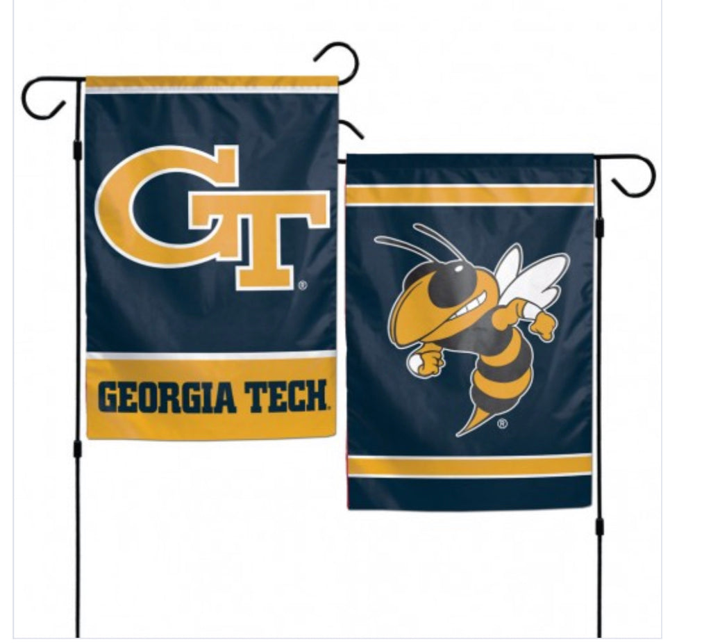 Georgia Tech Garden Flag 2Sided 12.5" X 18" - AtlanticCoastSports