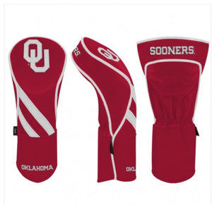 Oklahoma Sooners Golf Driver Cover - AtlanticCoastSports