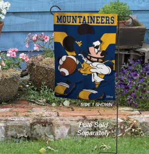 West Virginia Mountaineers 2 SIded Garden Flag 12.5" X 18" - AtlanticCoastSports