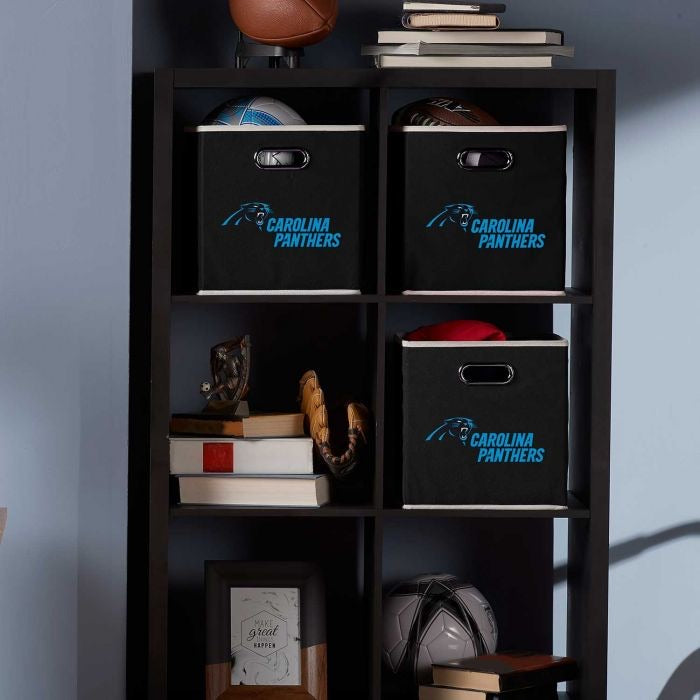 Carolina Panthers NFL® Collapsible Storage Bins - AtlanticCoastSports