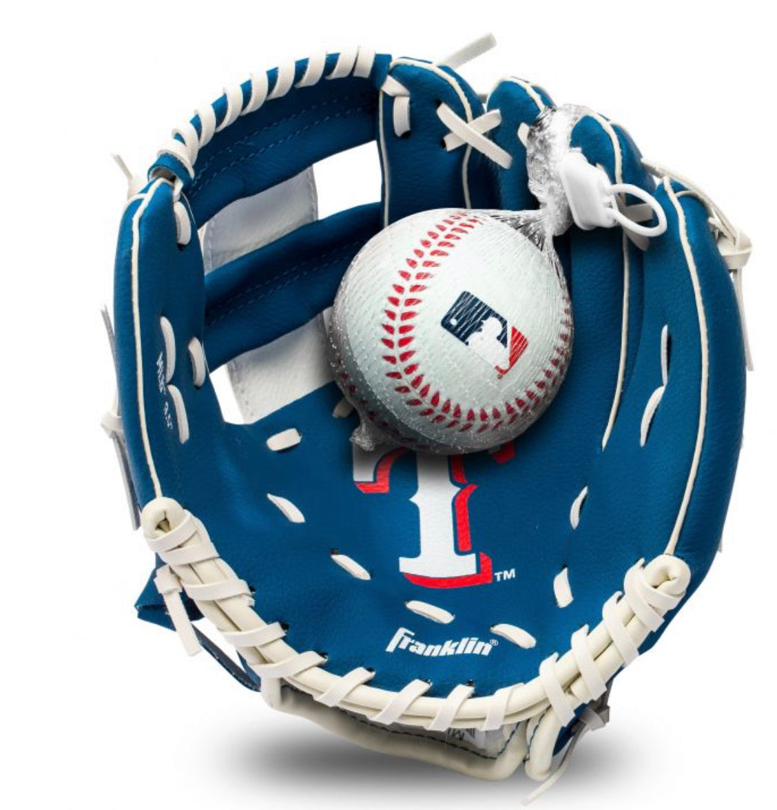 Texas Rangers MLB® Team Glove and Ball Set - AtlanticCoastSports