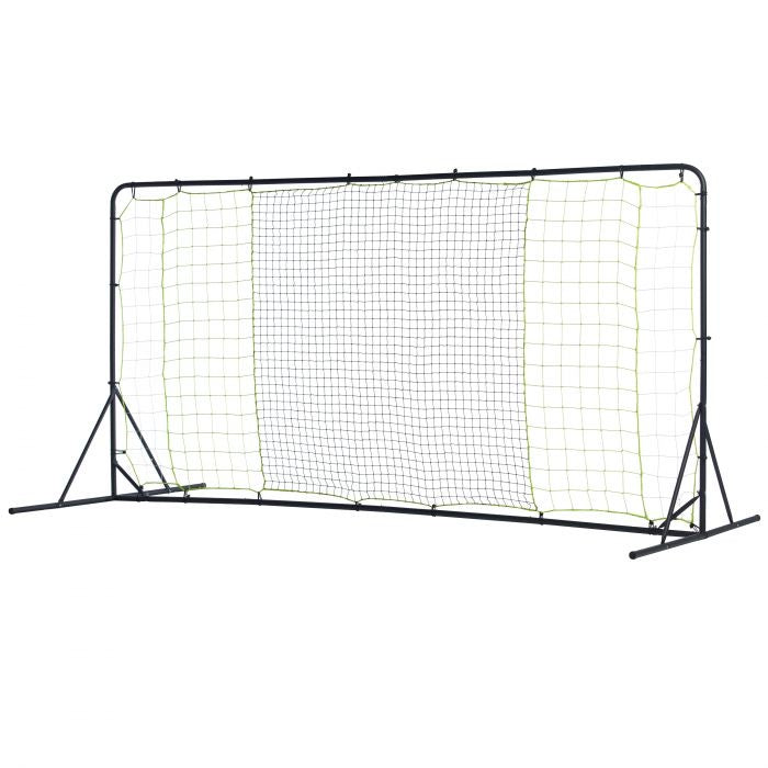 Heavy Duty Steel Rebounder with Ground Stakes - 12' X 6' - AtlanticCoastSports