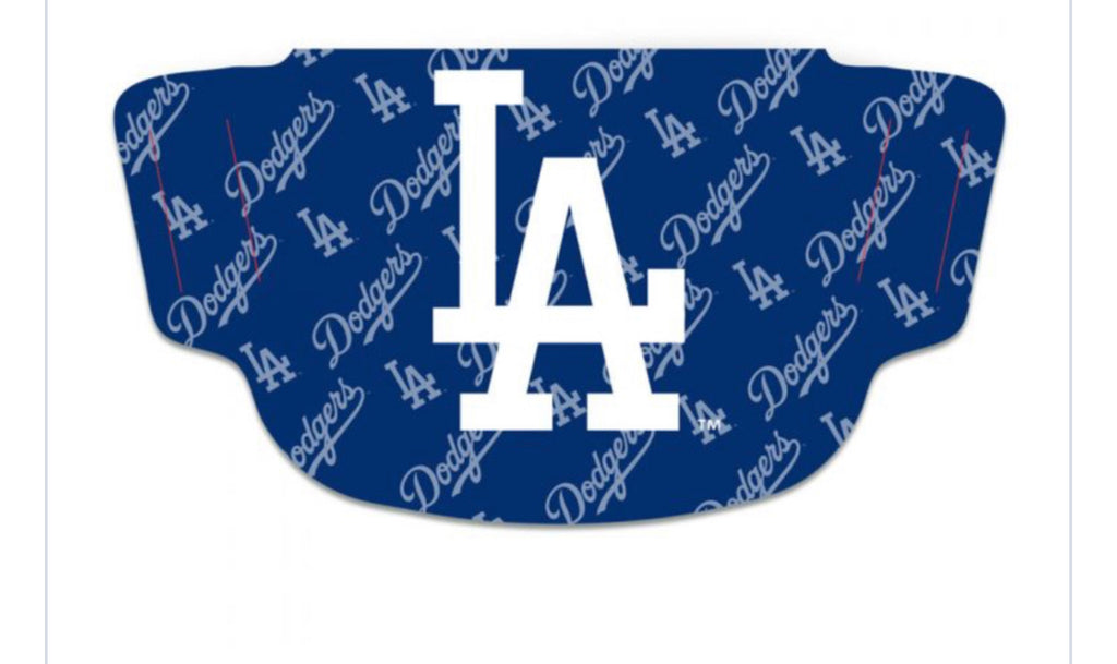 Los Angeles Dodgers 3 Pack of Fan Mask one of each Color - AtlanticCoastSports