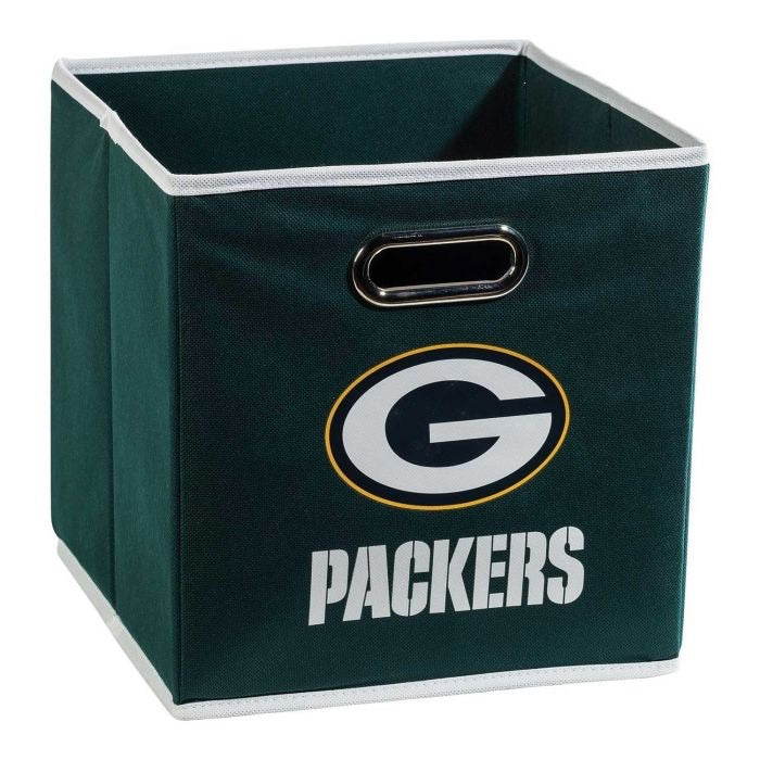 Green Bay Packets NFL® Collapsible Storage Bins - AtlanticCoastSports