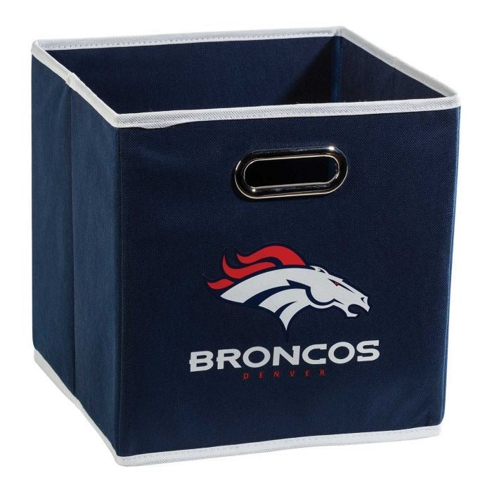 Denver Broncos NFL® Collapsible Storage Bins - AtlanticCoastSports