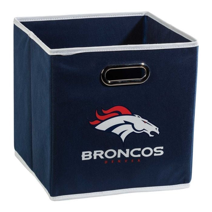 denver broncos tackle box FOCO NFL Unisex-Adult Officially Licensed 2-Tone Big Logo Team Color Football Leak Proof 5 Compartment Bento Lunch Denver Broncos linebacker Dre Greenlaw