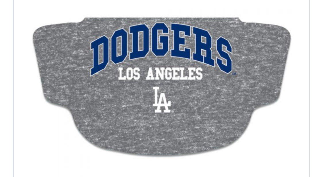 Los Angeles Dodgers Fan Mask - AtlanticCoastSports