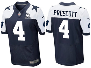 Dallas Cowboys 60th Anniversary Dak Prescott #4 Nike Game Replica Throwback Jersey Item #: 200710224 - AtlanticCoastSports