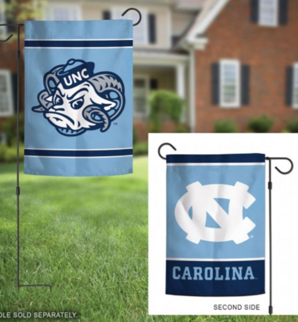 North Carolina Tar Heels Garden Flags 2 Sided 12.5" X 18" - AtlanticCoastSports