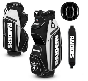 Las Vegas Raiders Bucket 3 Cooler Cart Bag Free Shipping - AtlanticCoastSports