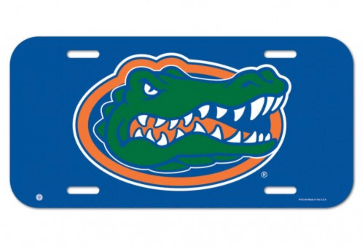 FLORIDA, UNIVERSITY OF LICENSE PLATE QUICK SHIP AVAILABLE - AtlanticCoastSports