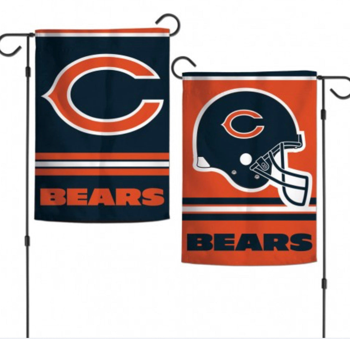 Chicago Bears 2 Sided Garden Flag 12.5" X 18" - AtlanticCoastSports