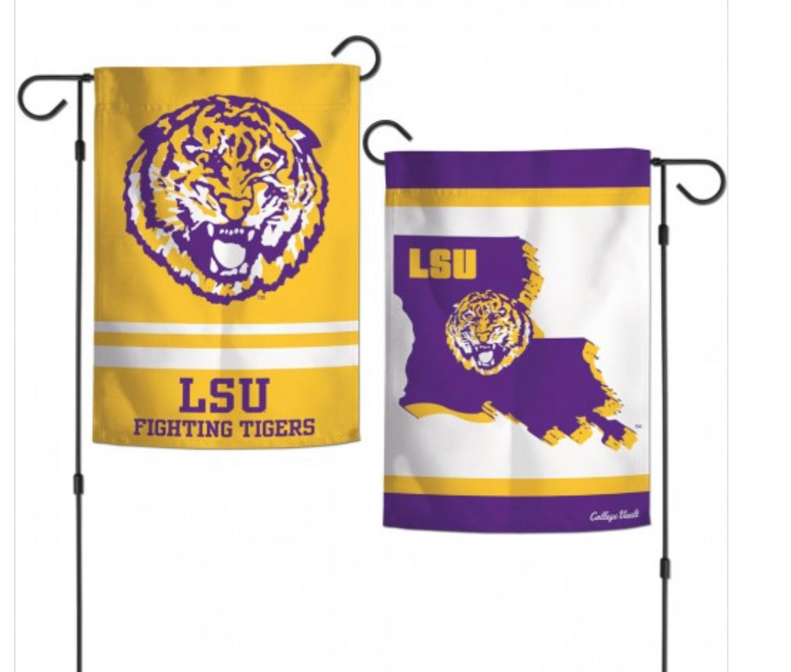 LSU 2 Sided Garden Flag 12.5" X 18" - AtlanticCoastSports