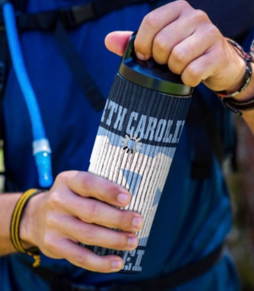 NORTH CAROLINA, UNIVERSITY OF KNIT BOTTLE COOLER - AtlanticCoastSports