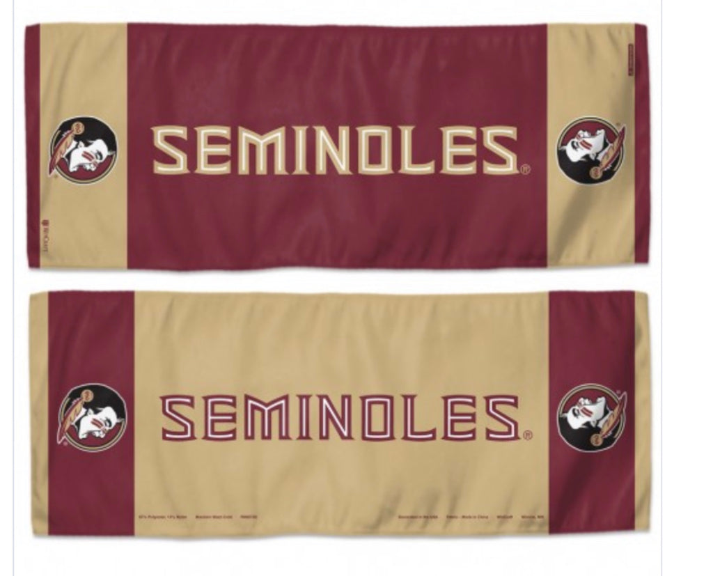 Florida State Seminoles Cooling Towel 12”X30” - AtlanticCoastSports