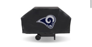 Rams Economy Grill Cover (Black) - AtlanticCoastSports