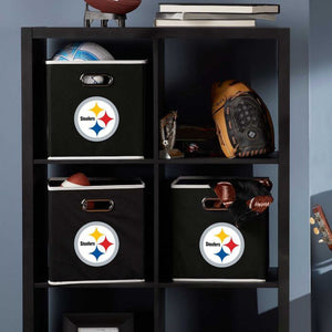 Pittsburgh Steelers NFL® Collapsible Storage Bins - AtlanticCoastSports
