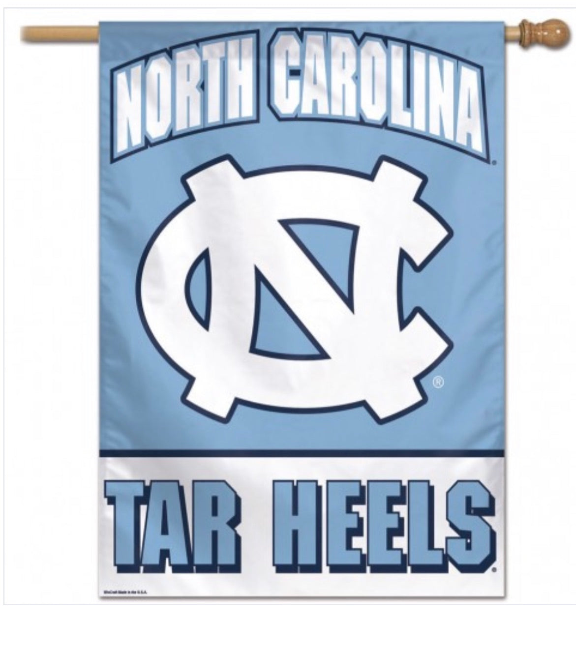 NORTH CAROLINA, UNIVERSITY OF VERTICAL FLAG 28" X 40" - AtlanticCoastSports