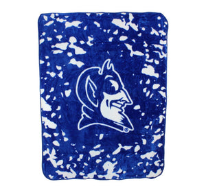 NCAA Duke Blue Devils Huge Raschel Throw Blanket - AtlanticCoastSports