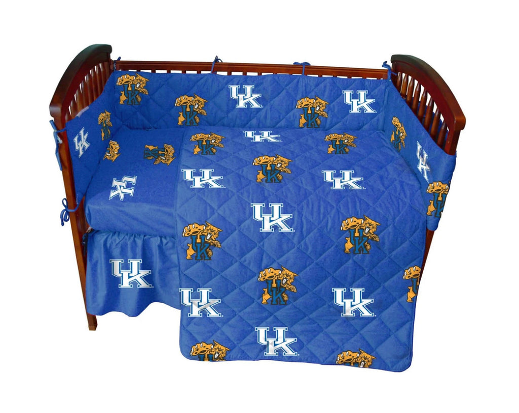 NCAA Kentucky Wildcats 5 Piece Baby Crib Set - AtlanticCoastSports