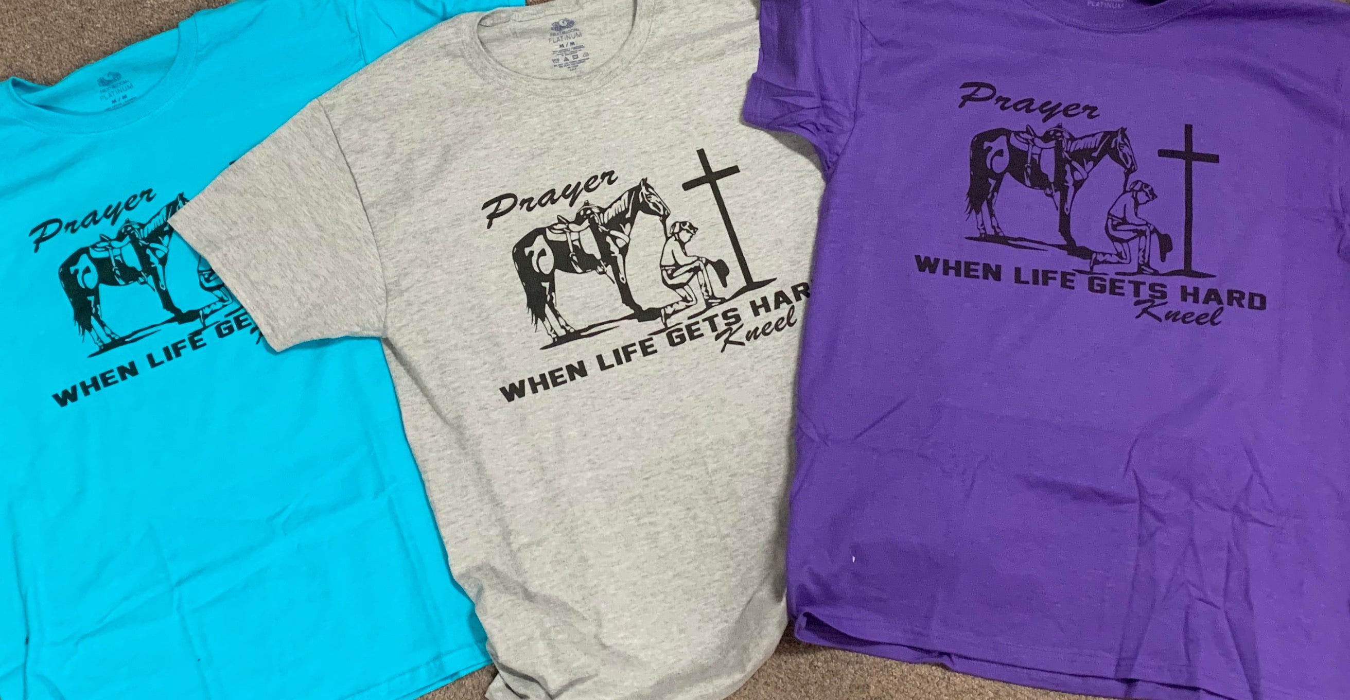 Christian Life Is Hard Kneel Tees!! - AtlanticCoastSports