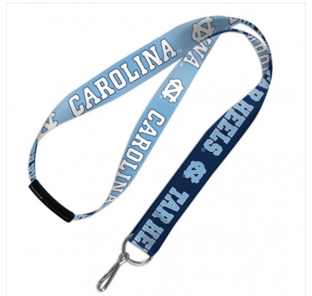 North Carolina Tar Heels Lanyard w/breakaway - 1" wide - AtlanticCoastSports