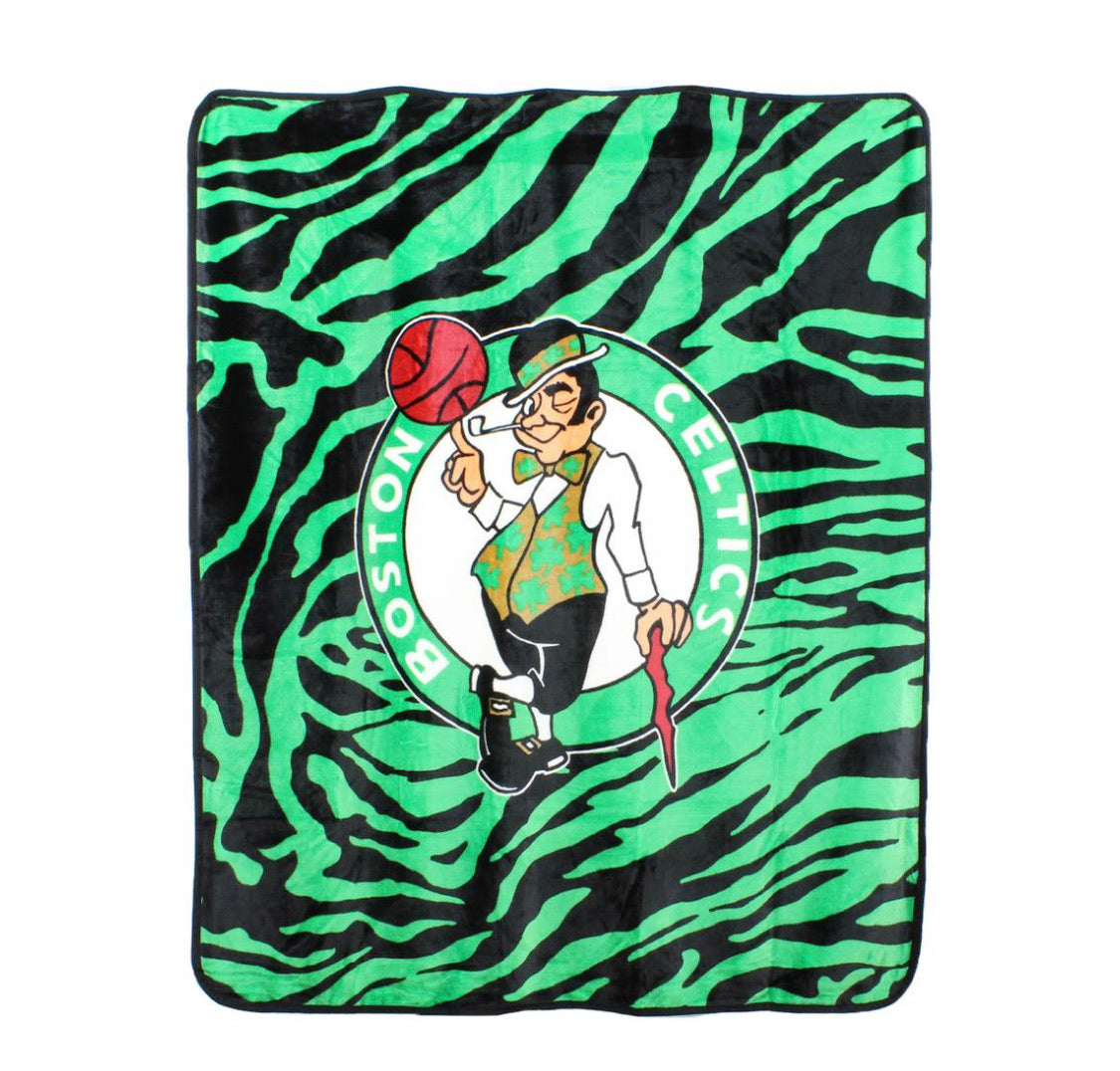 Boston Celtics Throw Blanket 50" X 60" - AtlanticCoastSports
